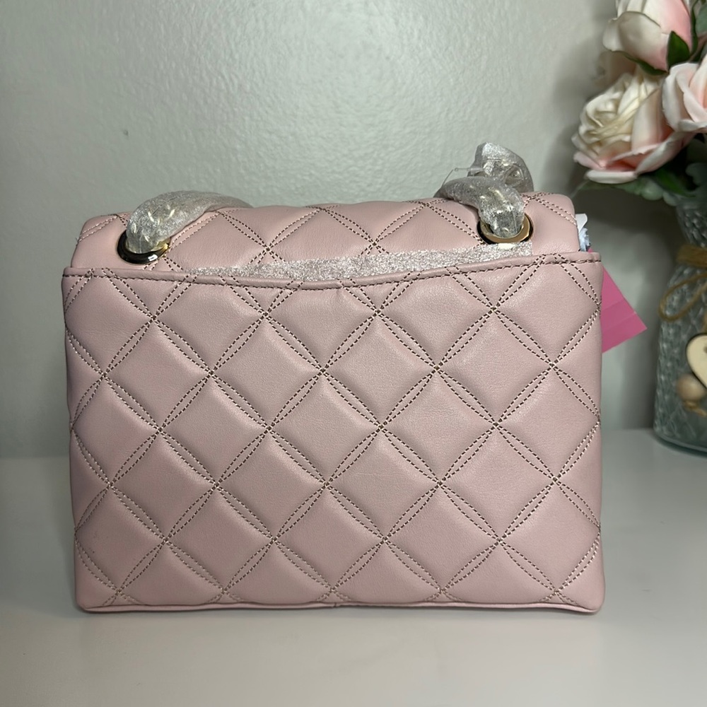 ๐ซ SOLD ๐ซ kate spade Pink Natalia Small Flap Crossbody Shoulder Bag NWT - Picture 10 of 16